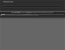 Tablet Screenshot of infasul.com